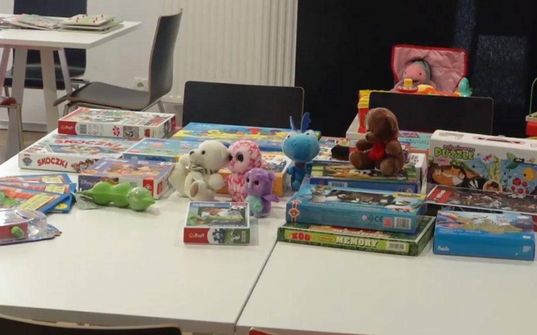 Uniwersytet Opolski zorganizował świetlicę dla dzieci z Ukrainy